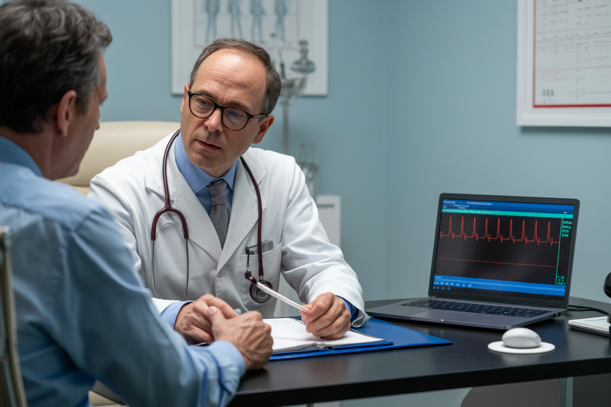 Scribes IA en cardiologie 2025 : rapports d'échographie plus rapides, risque réduit
